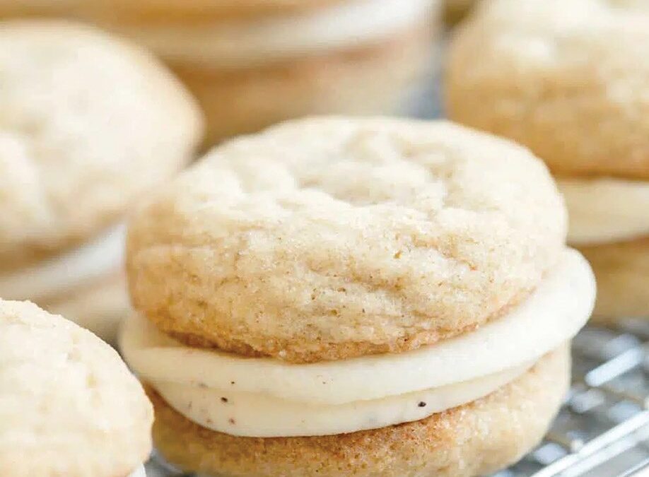 Recipe for Tasty and Festive Eggnog Sandwich Cookies
