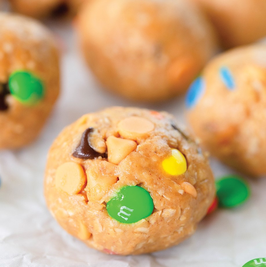 Monster cookie oat balls