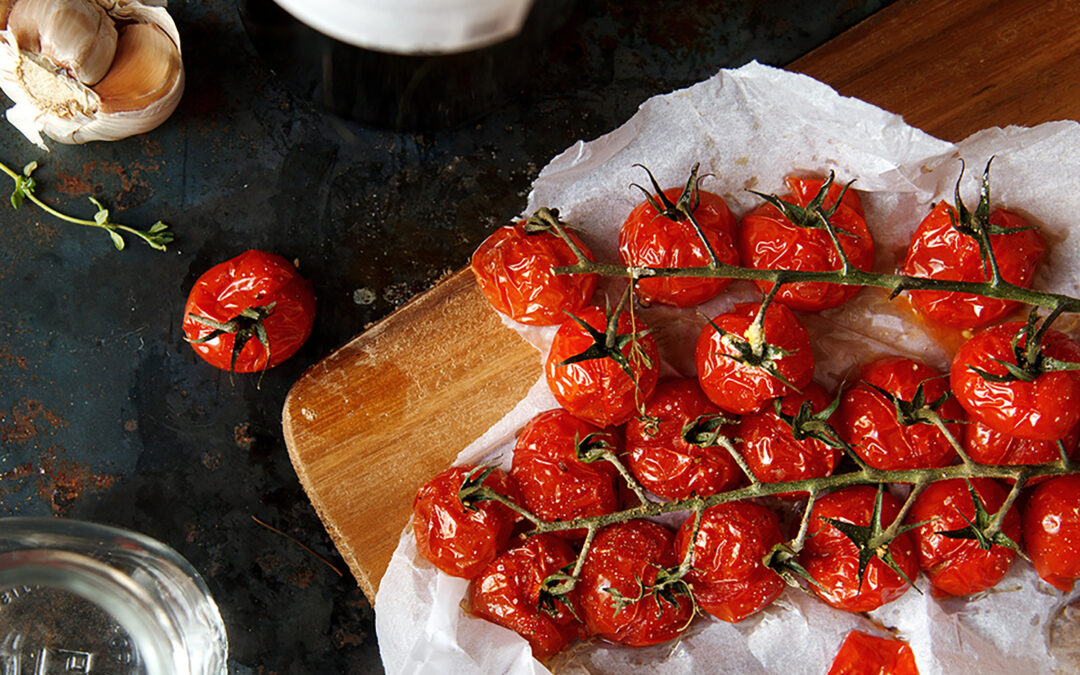 Quick and Easy Roasted Tomatoes with Burrata Recipe