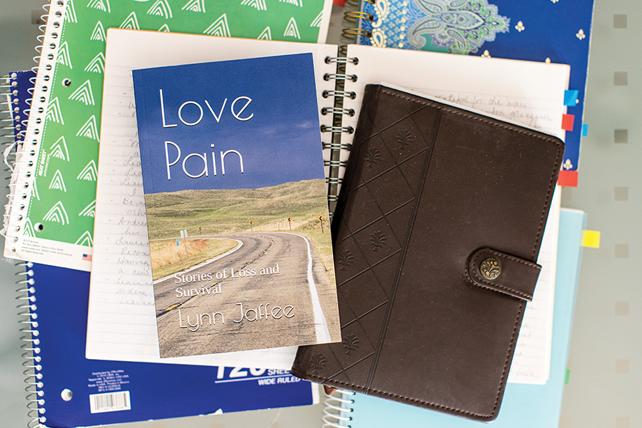 Love pain book grief journal
