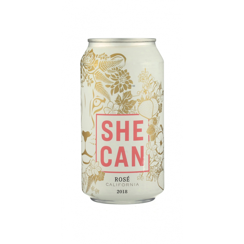 SHE CAN canned wines from the McBride Sisters