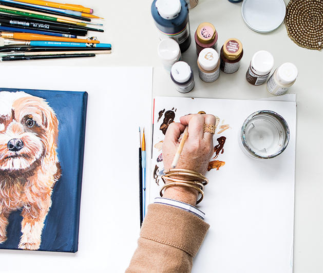 Picture This: Local Artist’s Creative Pet Portraits ‘Bring a Little Joy’