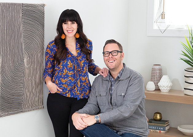 Heather and Brad Fox, owners of Fox Homes and Foxwell and stars of HGTV's "Stay or Sell"