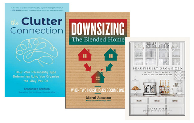 Three of the best home organization books.