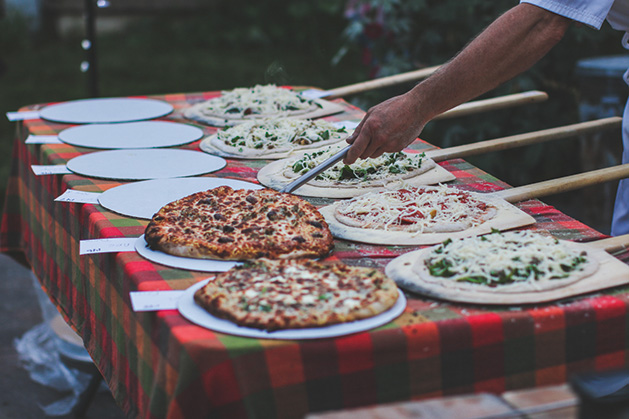 Pizzas from The Borner Farm Project