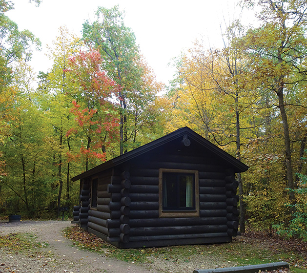 Cabin at Wild River State Park