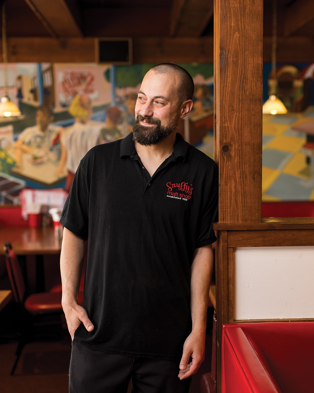 Rising through the ranks: Vincent Trojan started as a dishwasher 22 years ago. He’s now the general manager.
