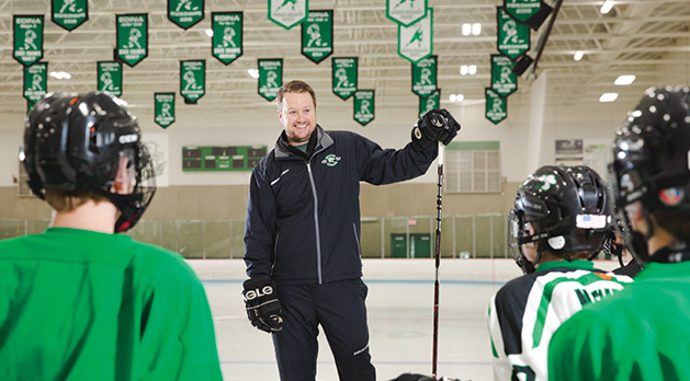 Edina Youth Hockey Coach Teaches Lessons On and Off the Ice