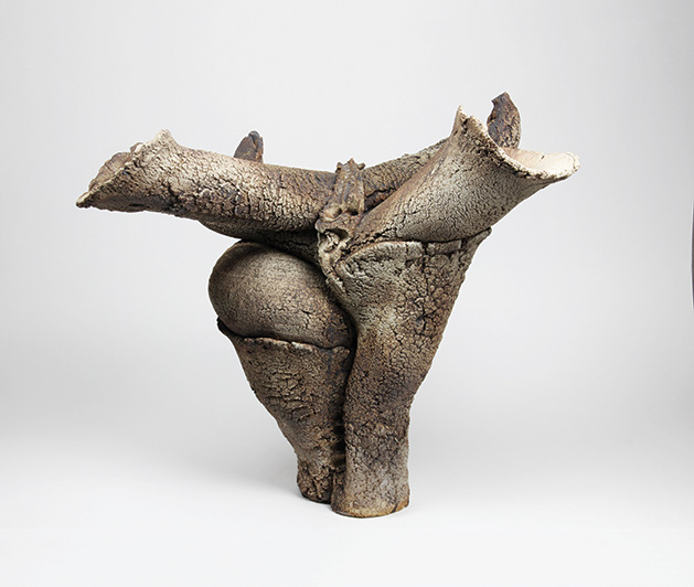 A piece of ceramic art by Blake Stolpestad, who taught ceramics at the Edina Art Center.