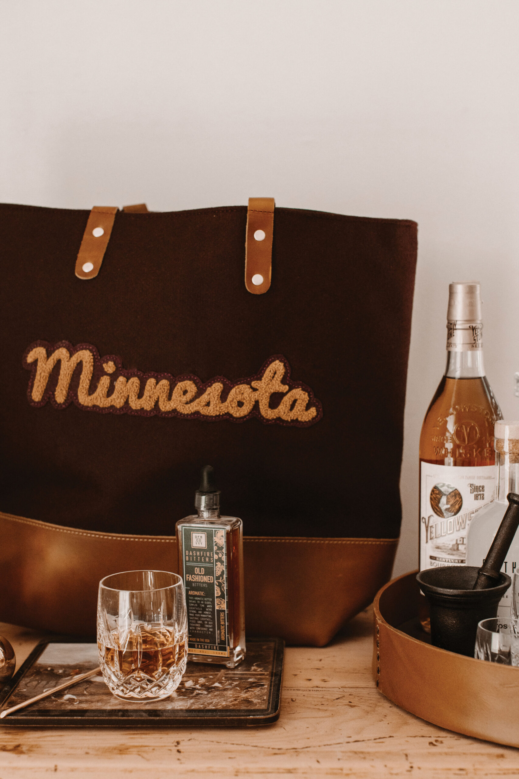 U of M Tote from Heritage Gear