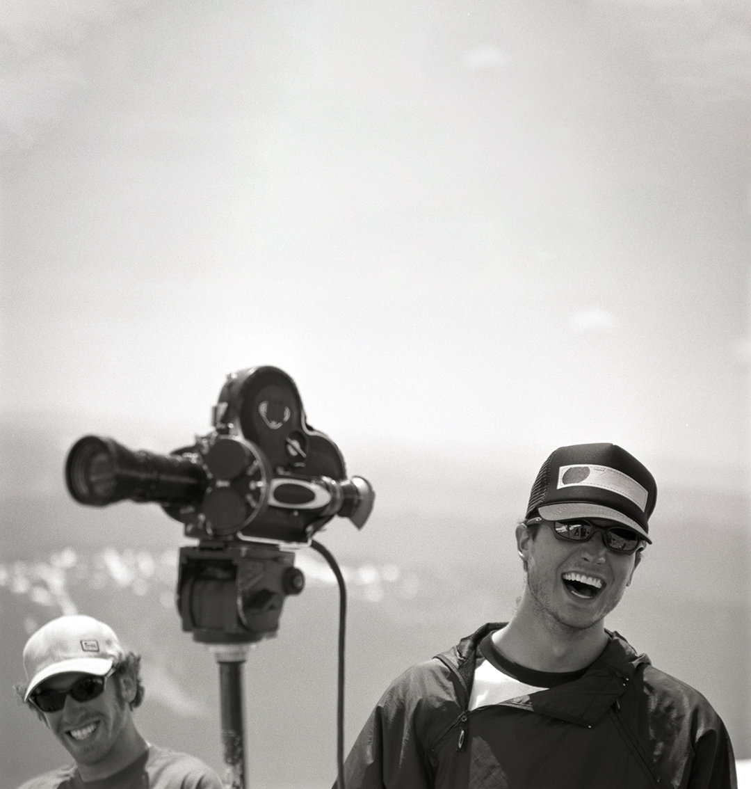 Eric Iberg, now of Excelsior, is shown at Mount Hood in Oregon in 2002 while filming his second movie, Stereotype.