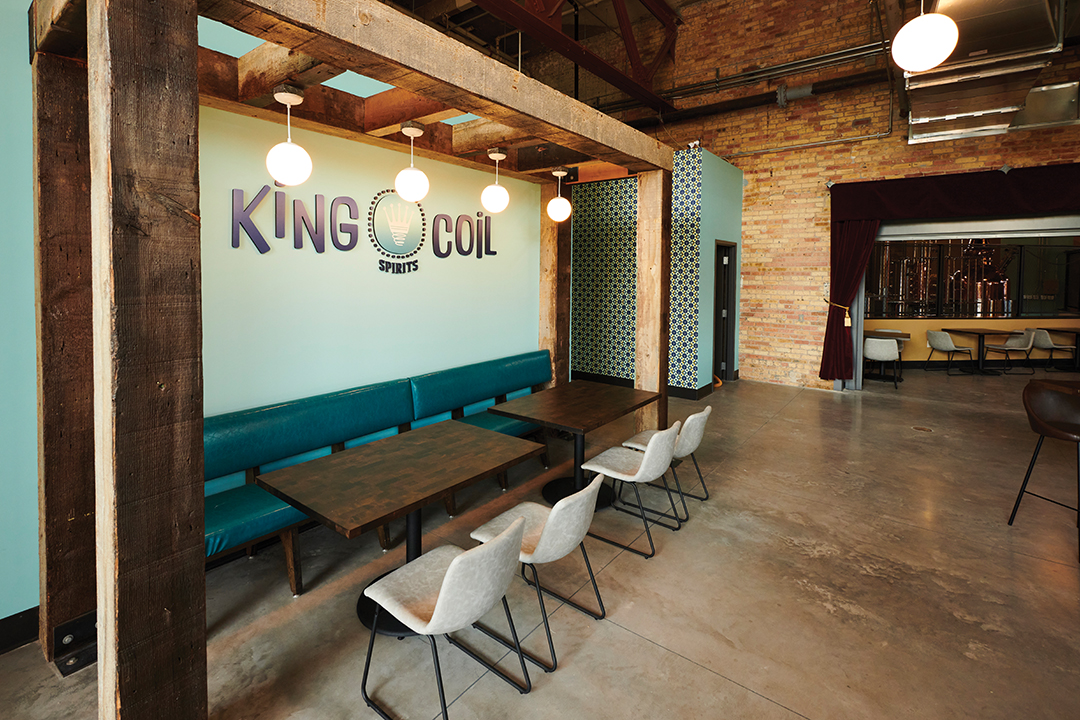 King Coil got its name from the original occupant of the building, the King Koil matress factory.