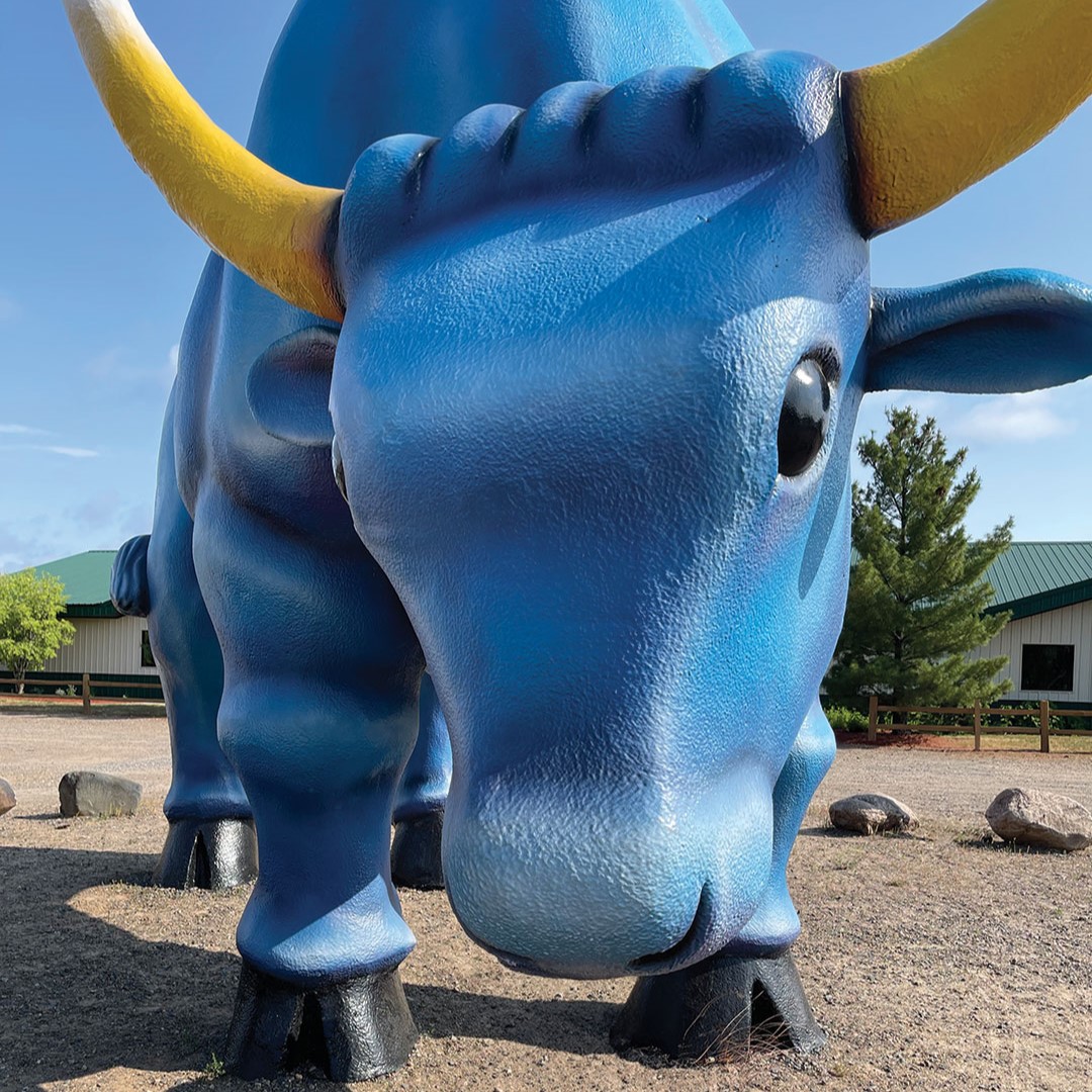 Babe the Blue Ox at Paul Bunyan Land in Brainerd.