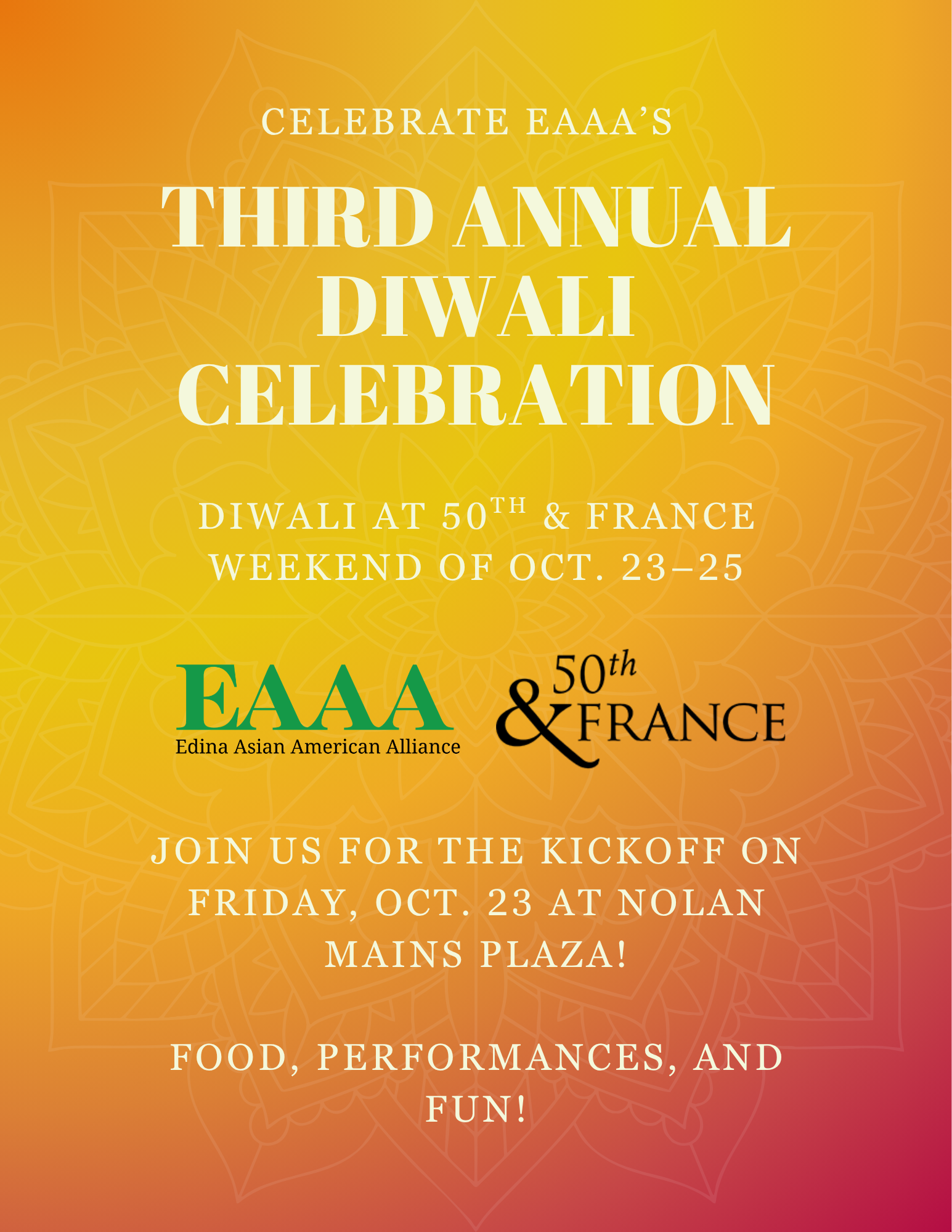 Diwali Celebration Kickoff
