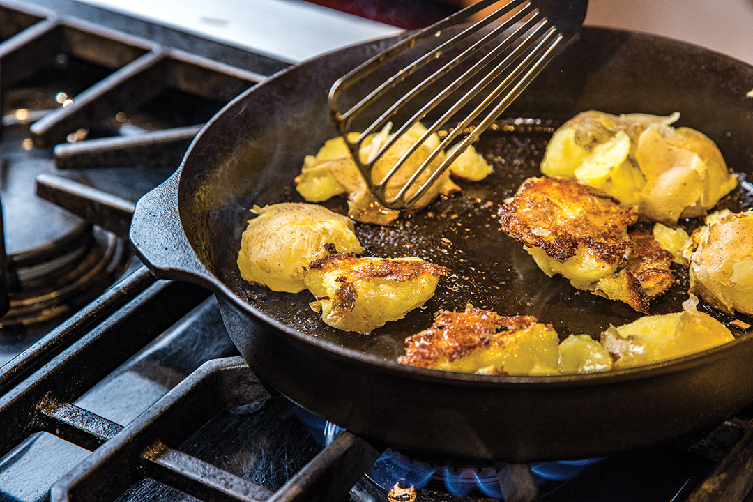 Karl’s Smashed Potatoes