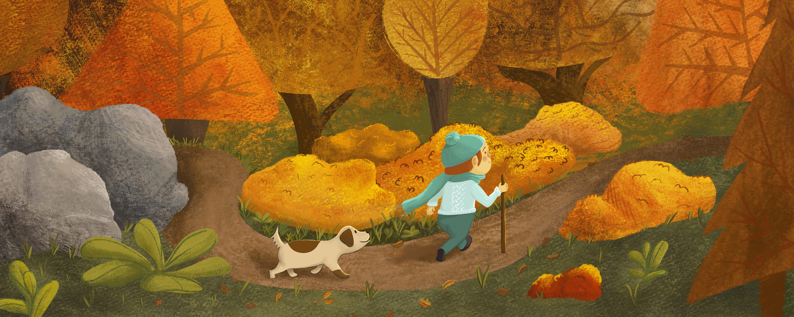 A Walk in the Woods by Alison Sanders