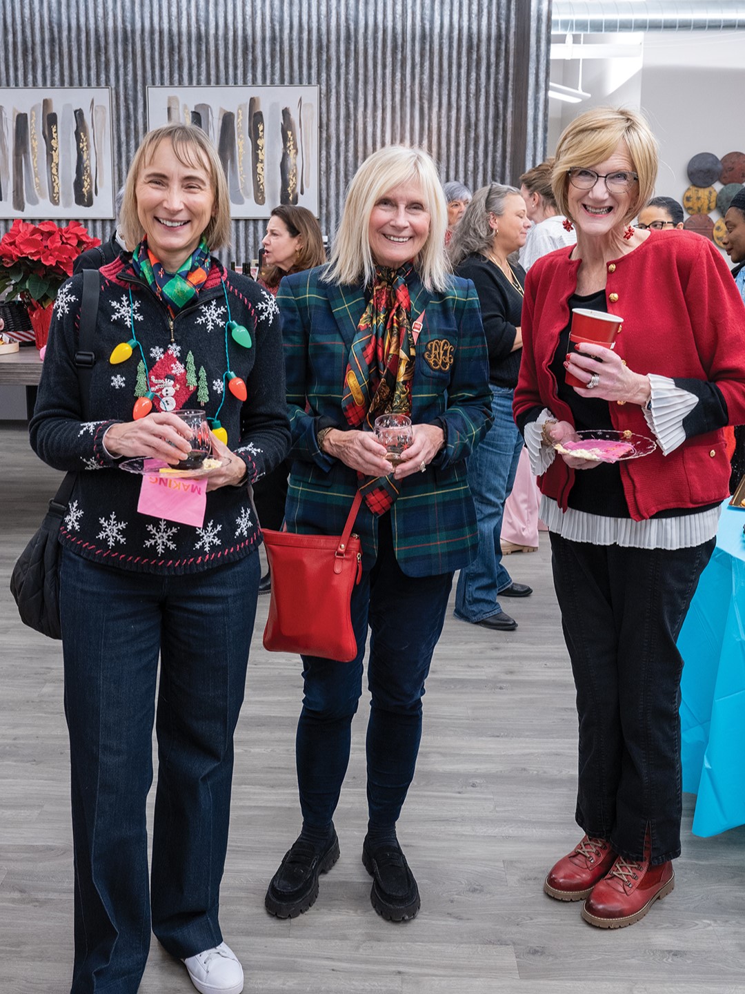 Jill Wheeler, LaRae Ellingson and Brenda Bunnell