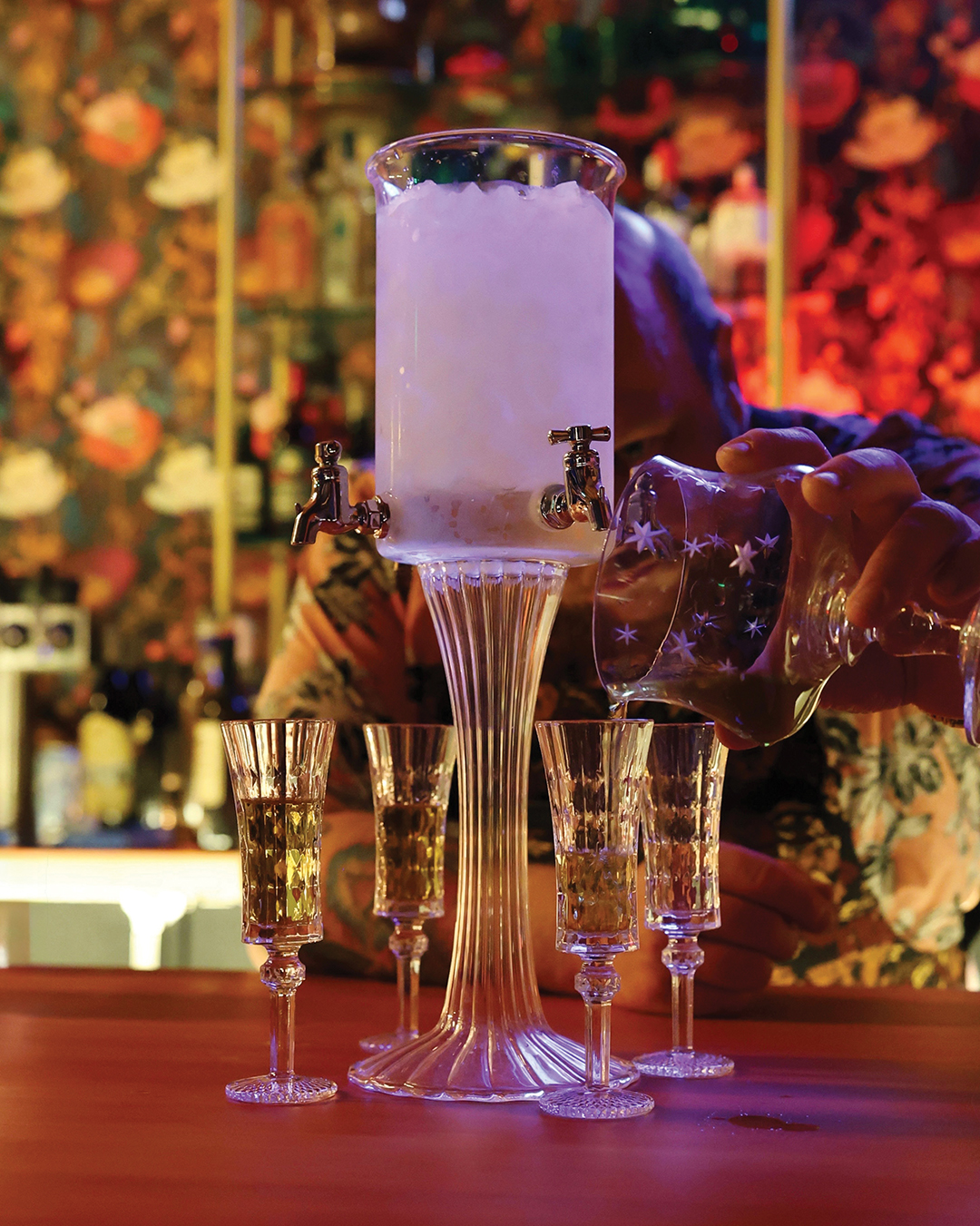 Bartender at Carnival Bar