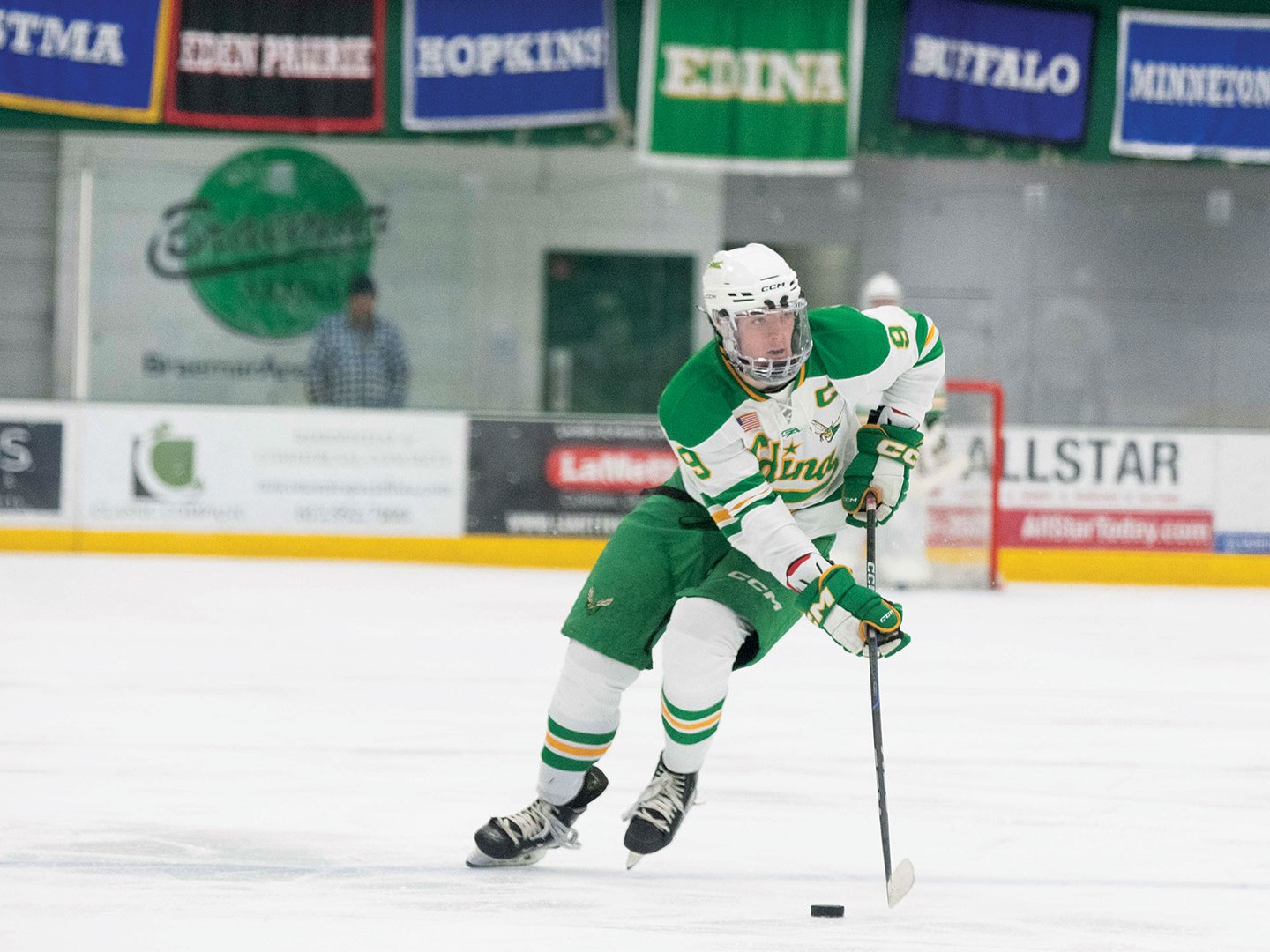Mason West is a formidable hockey and football player. The athlete was drafted by the Chicago Blackhawks.