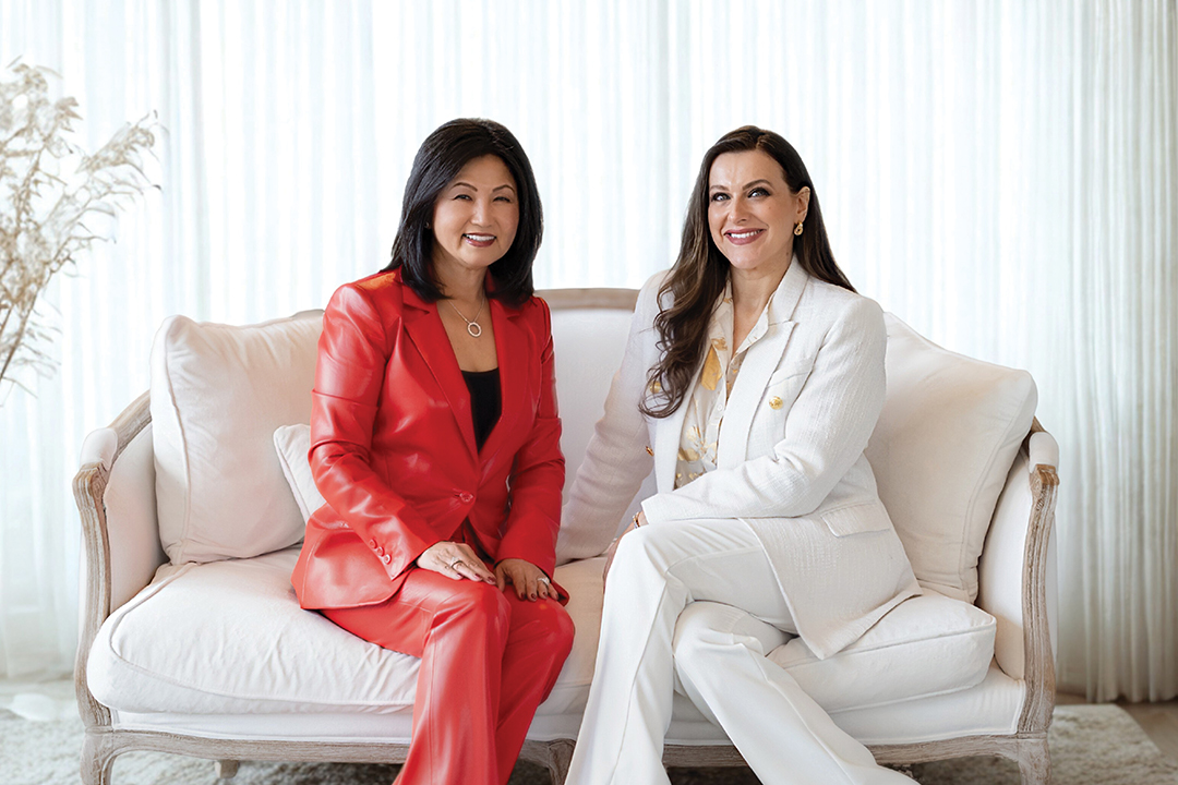 Julie Spangler and Jasna Burza