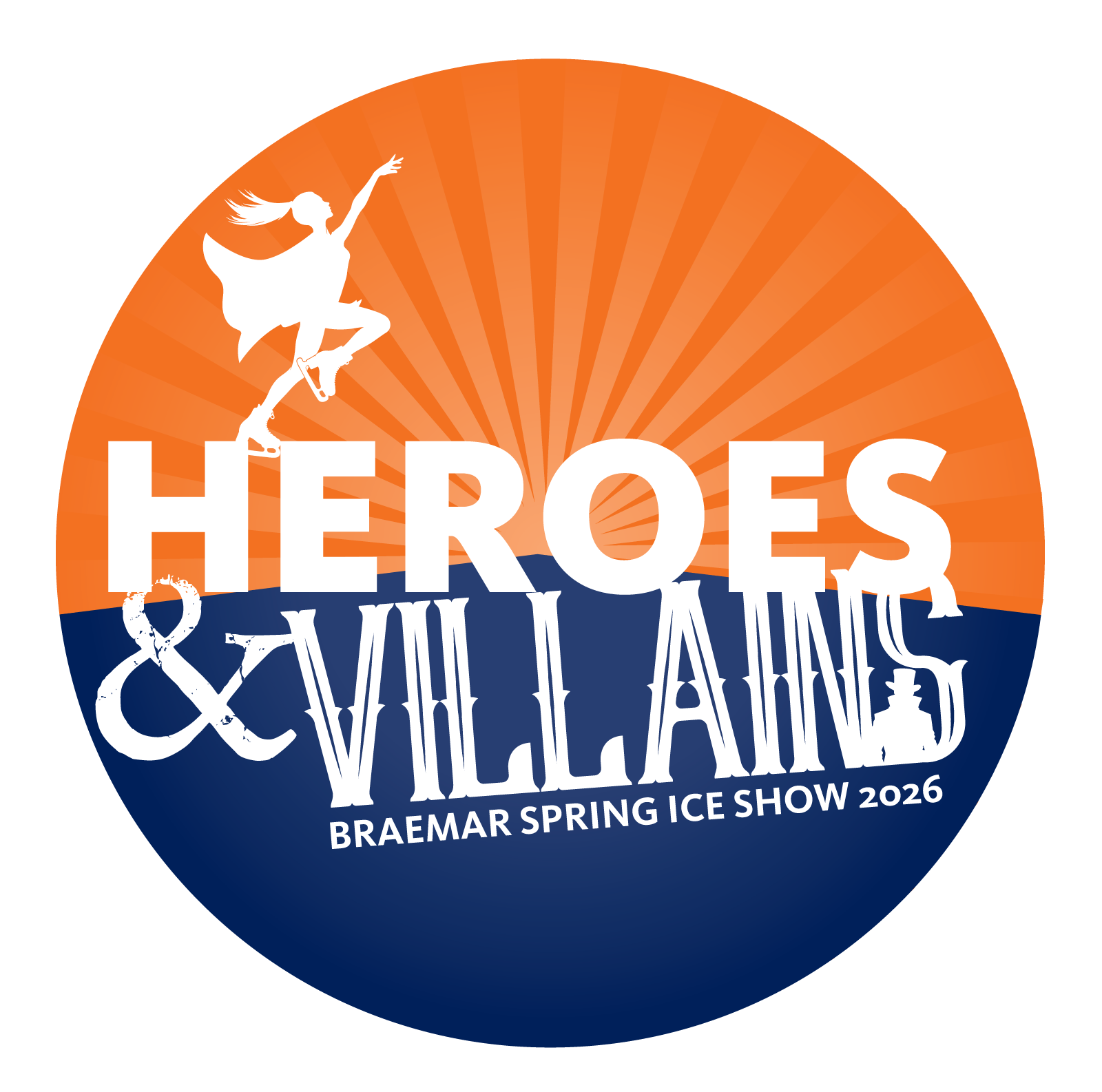 Braemar Ice Show Heroes & Villans