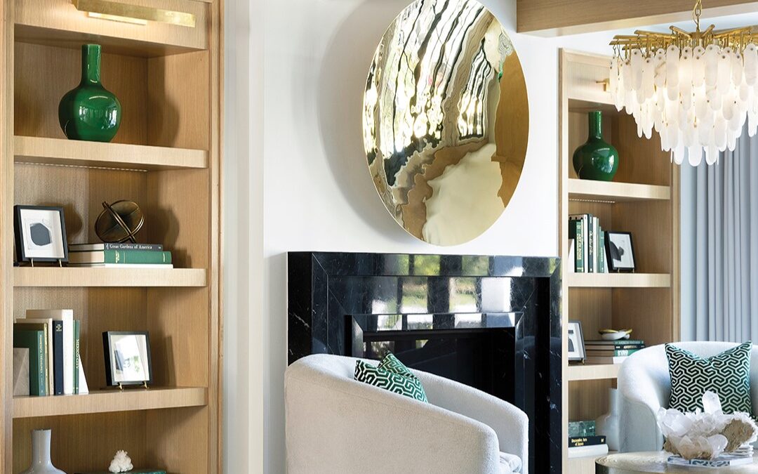 Ricker Interiors Introduces a Thread of Kelly Green