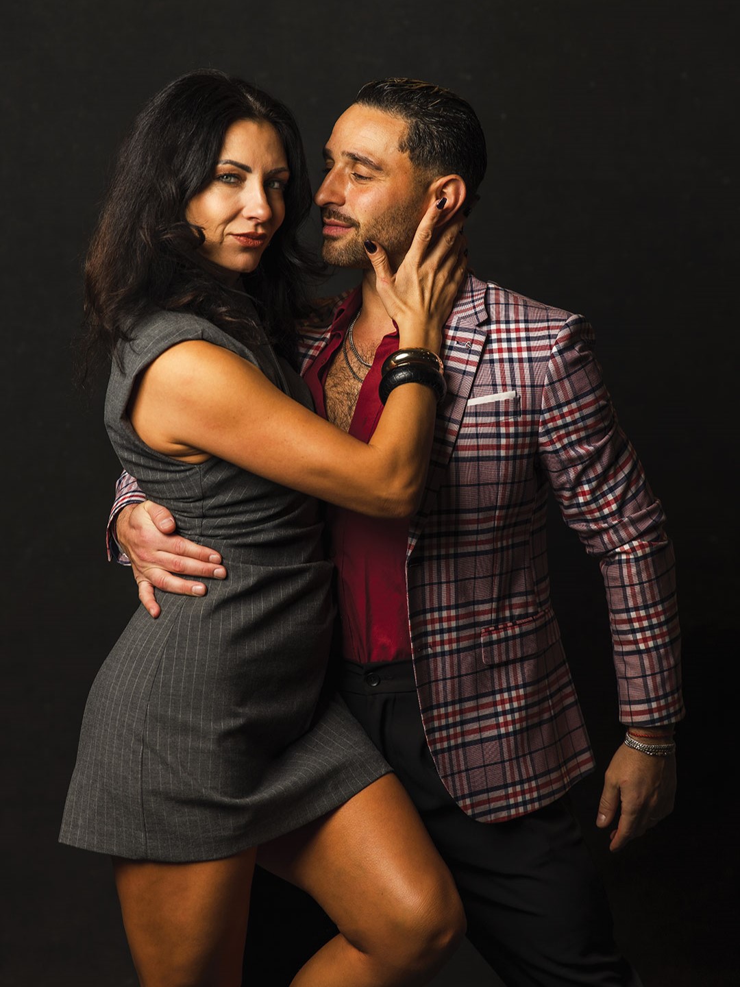 Gene and Elena Bersten posing together