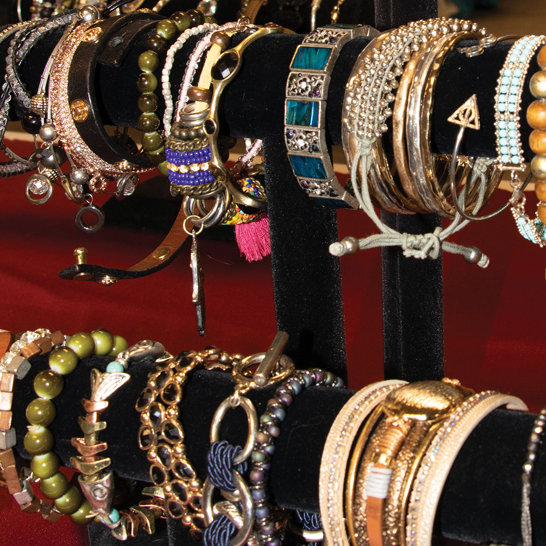 Bracelets from the Bling It On event