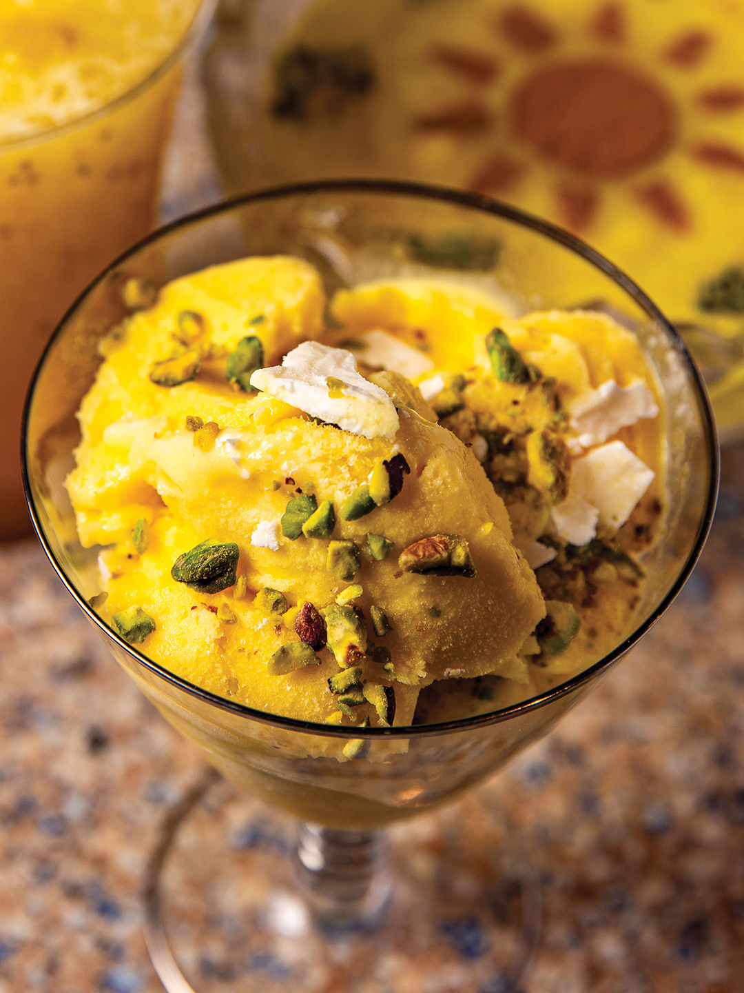 Luminous Cafe in Southdale Center has a tasty treat of Persian ice cream with authentic flavors of saffron and cardamom.