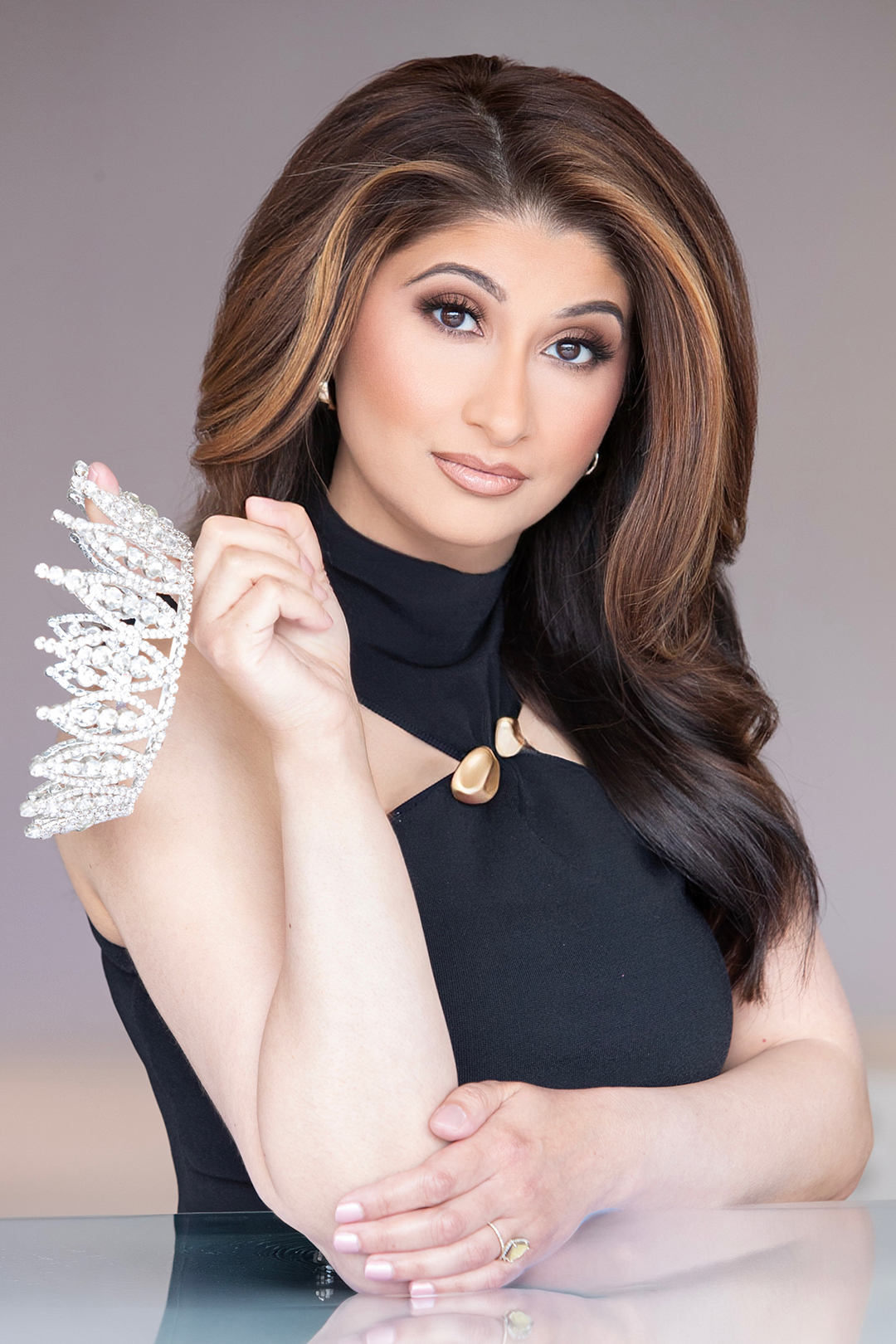 Mrs. Minnesota International Feroza Mehta.