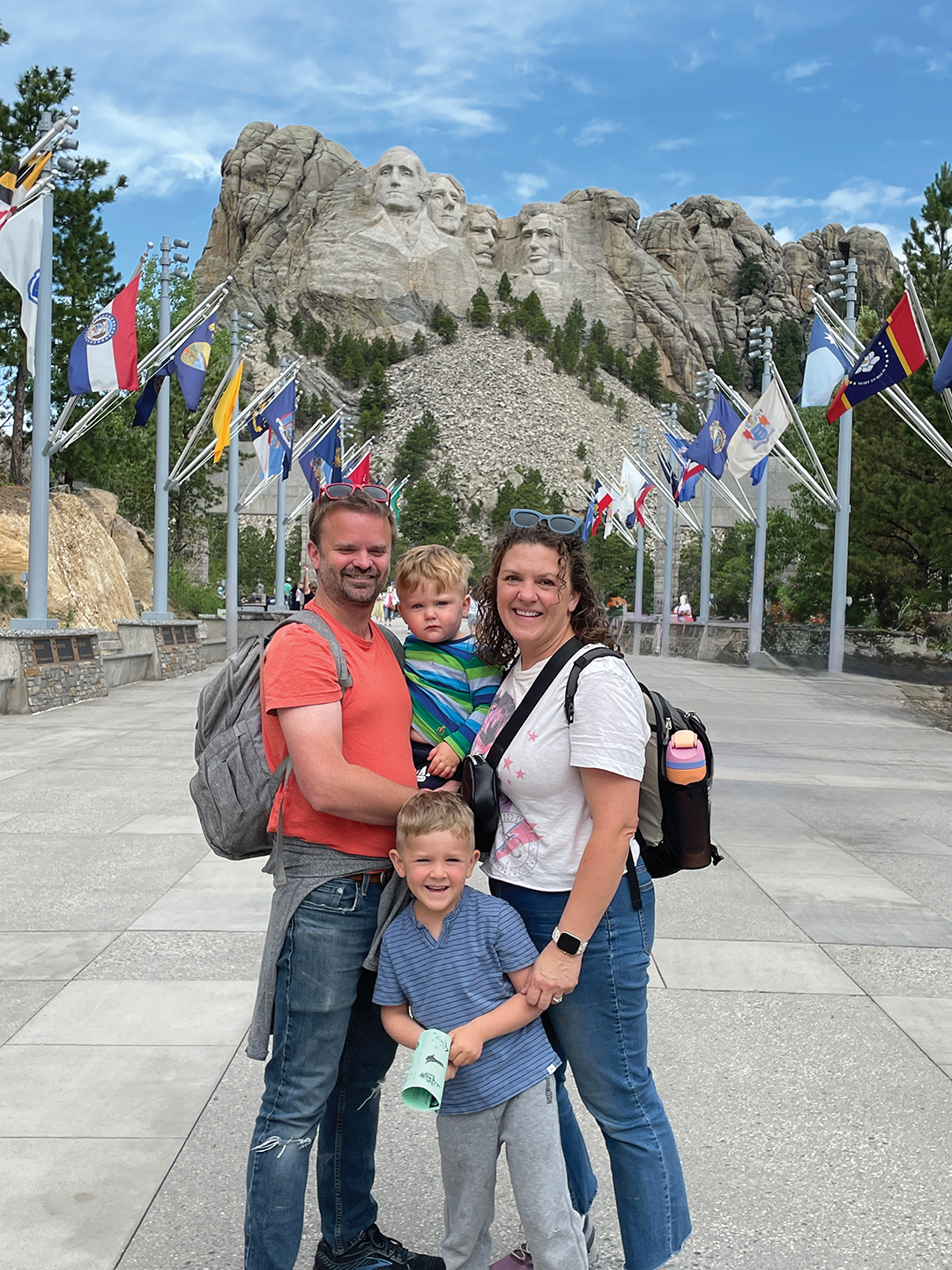 Emily Deutschman and her family take a summer road trip to South Dakota’s Mount Rushmore National Memorial.