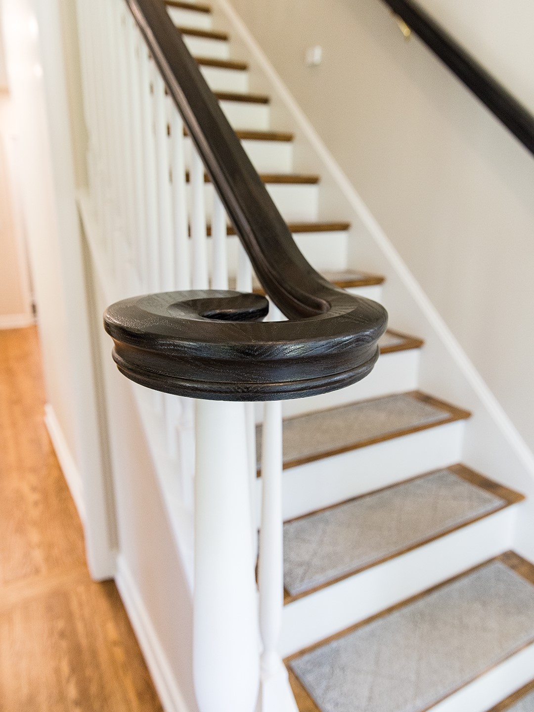 The Mays knew the house had a rich history, and wanted to honor its roots in 1930s decor. They made sure the home’s baseboards, floors and other small details were as authentic as possible to the time period.