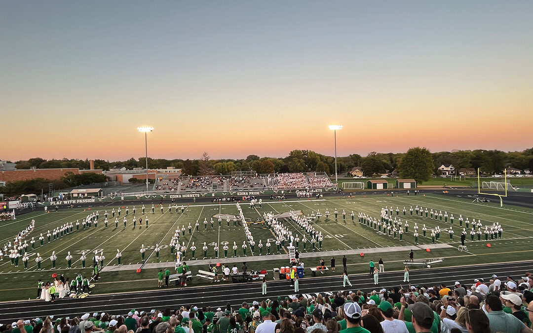 Edina, Marched in Cursive