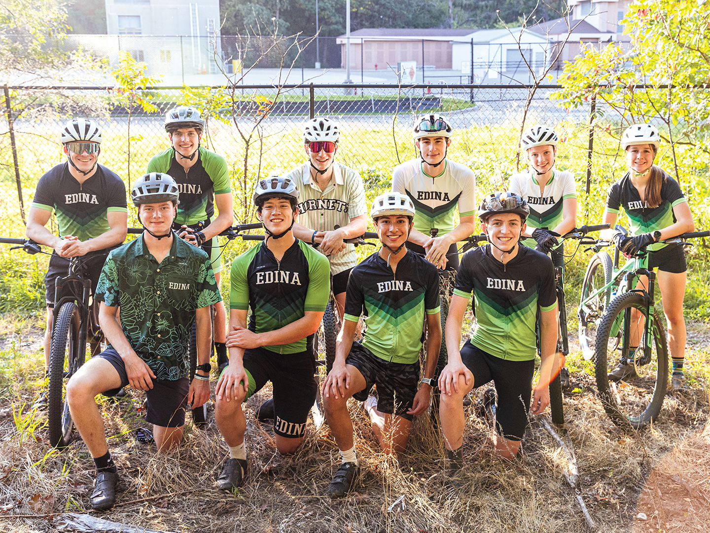 Back row: Cooper Austin, Liam Kirvida, Coleman Hinkie, Will Erlin, Bea Toftey and Addie Barmann. Front row: Patrick Vose, Andrew Hartmann, Benjamin Kinny-Robles and Ryan Sullivan. 