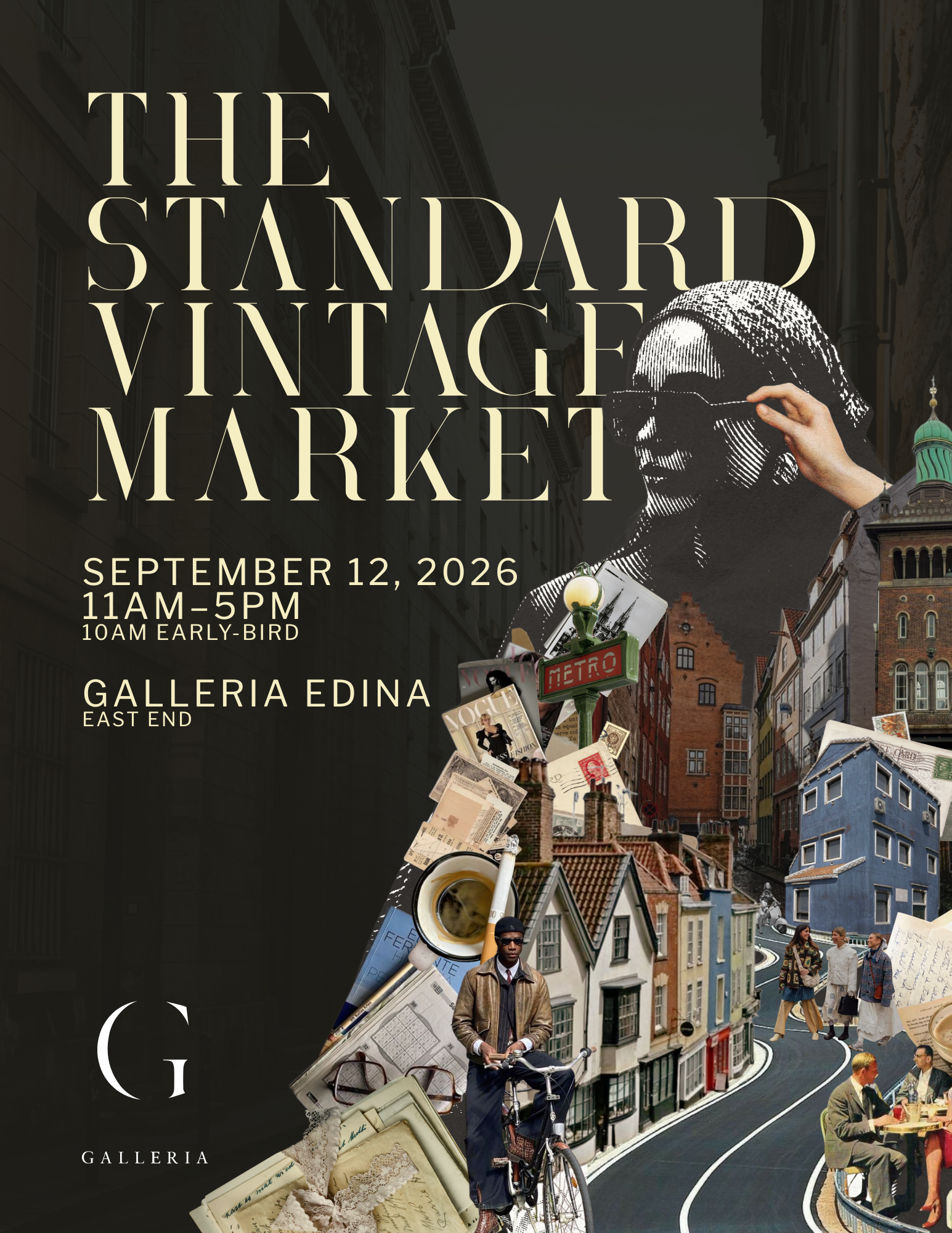 The Standard Vintage Market event flyer